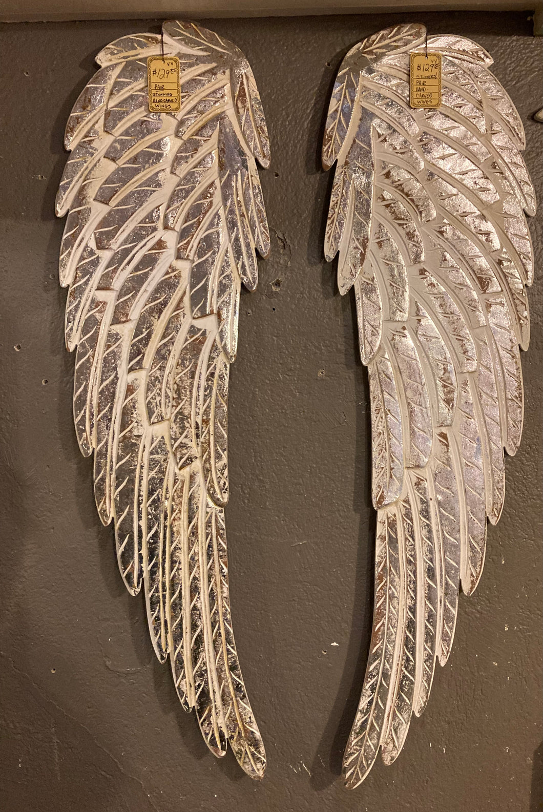 Hand Carved Wings - For Maureen