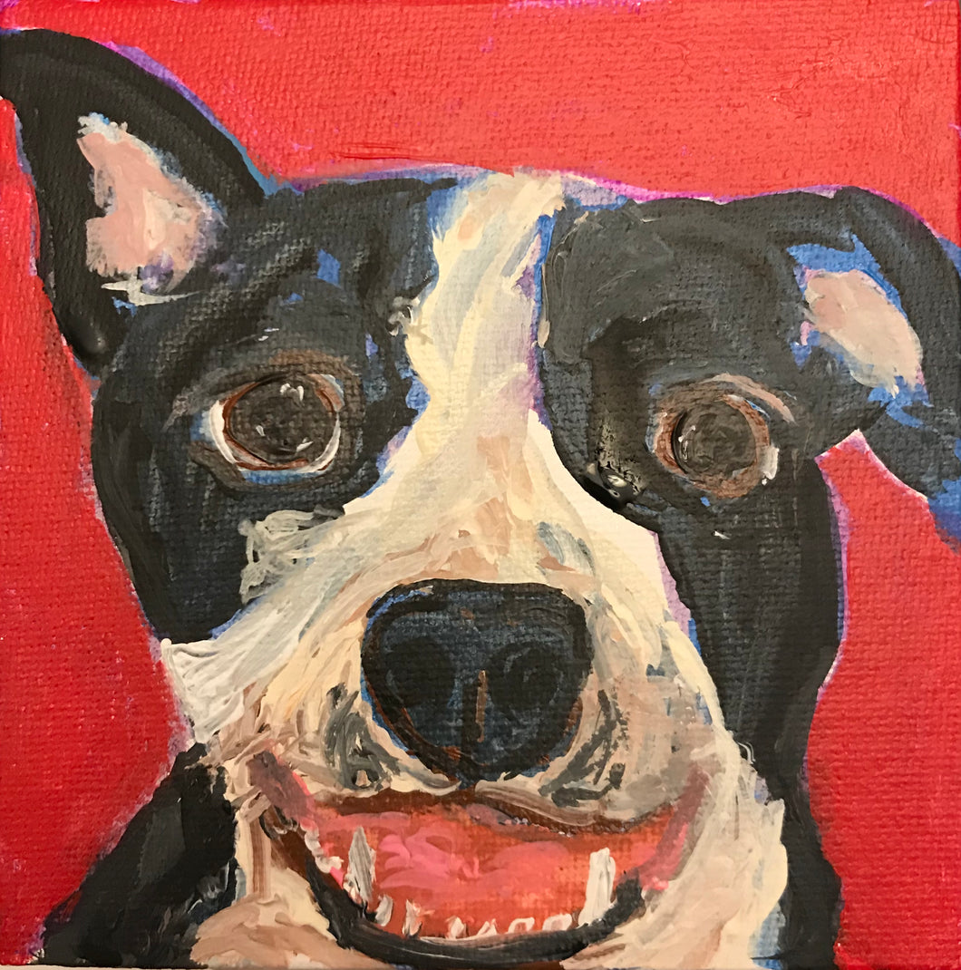 Caffeinated 4” x 4”