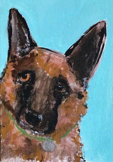 Sweet Shepherd 5”x7”