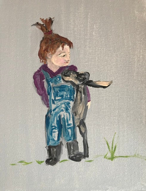 Gentle Hug 8” x 10”