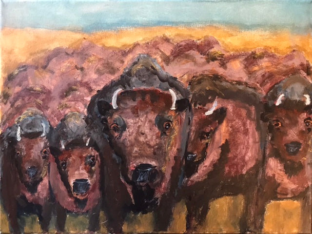 The Right of Way 12” x 16”