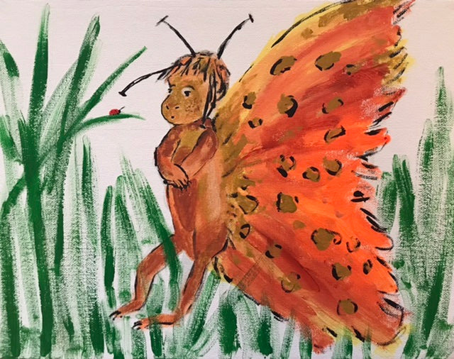 Ladybug Lessons 11” x 14”