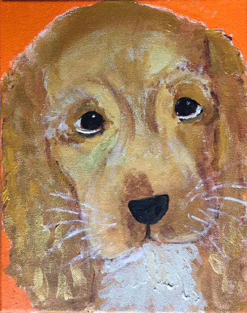Cocky Cocker Spaniel 8” x 10”
