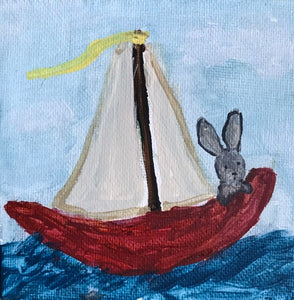 Sailor Sam 4” x 4”