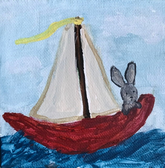 Sailor Sam 4” x 4”