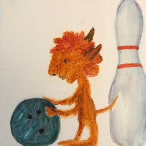 Bowler 6”x6”
