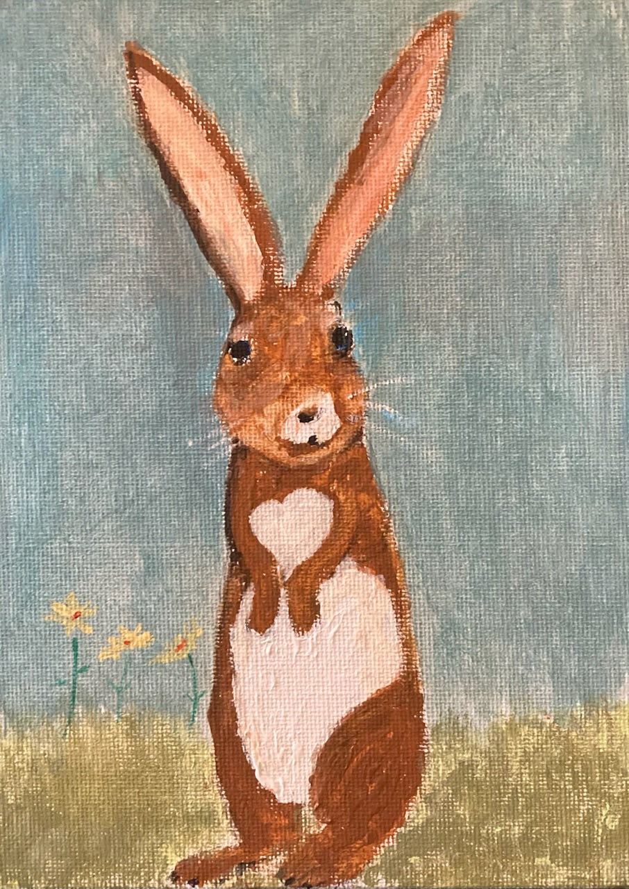 Year of the Rabbit 5”x7”