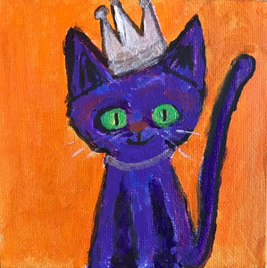 Benevolent Ruler  4” x 4”