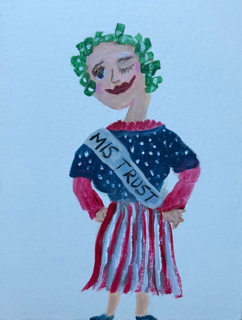 Mistrust 9”x12”