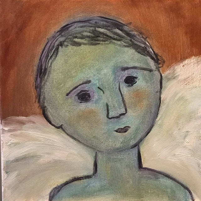 Sweet boy  10” x 10”