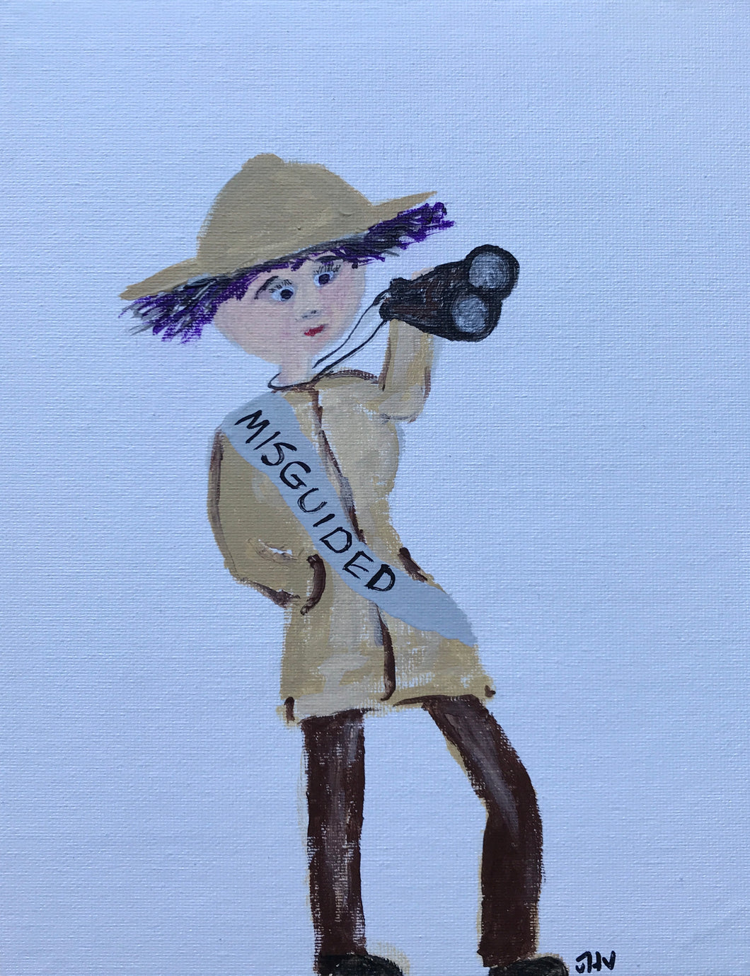 Misguided 8”x10”