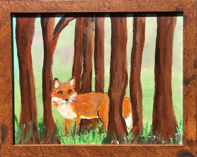Cautious 11” x 14”