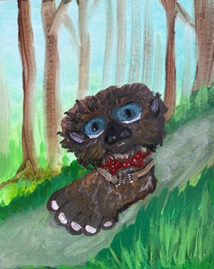 Milton aka Bigfoot 8”x10”