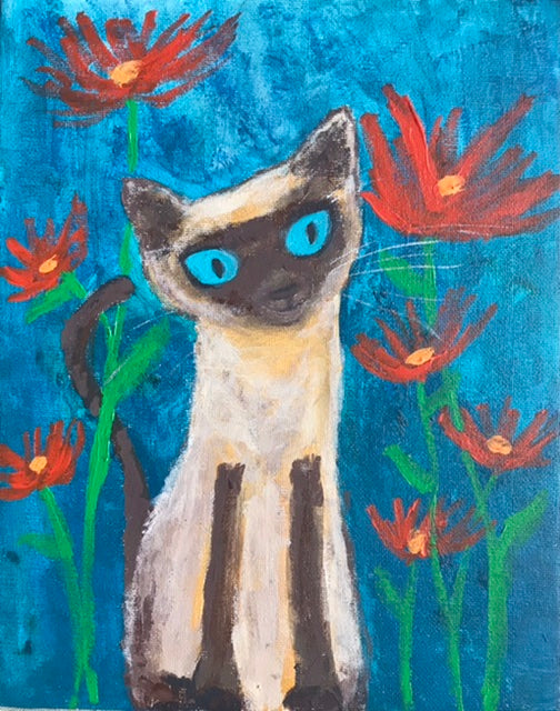 Imagine That Cat 8” x 10”