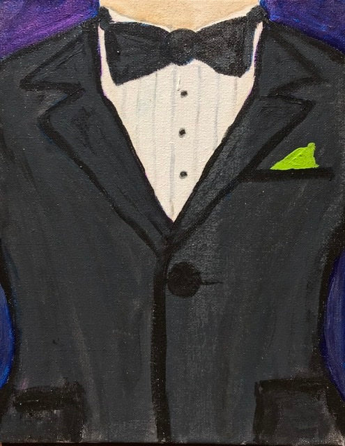 Tux  8” x 10”