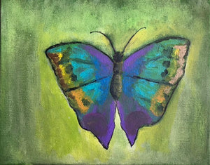 Imaginary Butterfly 8” x 10”