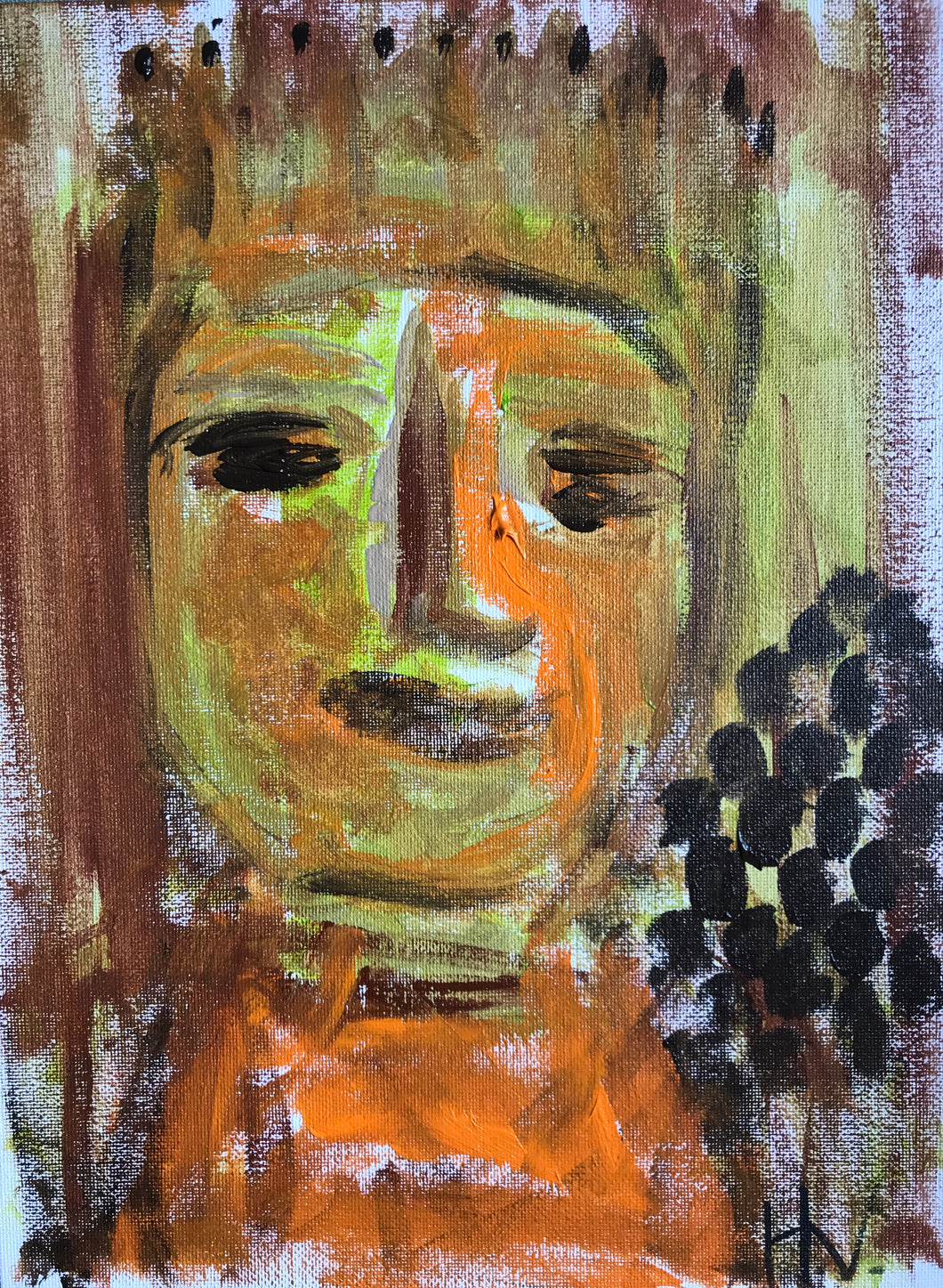 Chess Queen 9”x12”