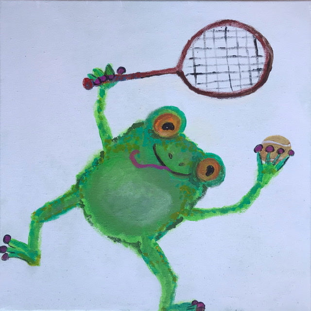 Game Face 14” x 14”