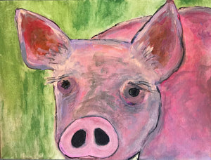 Don’t Wrestle One 9” x 12”