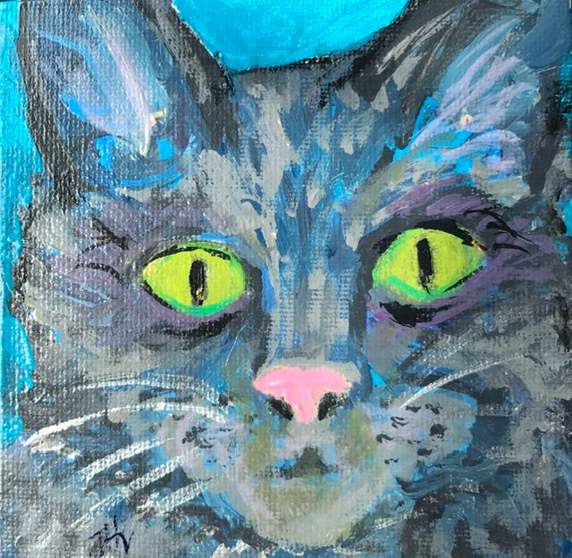 Good Omen 4” x 4”