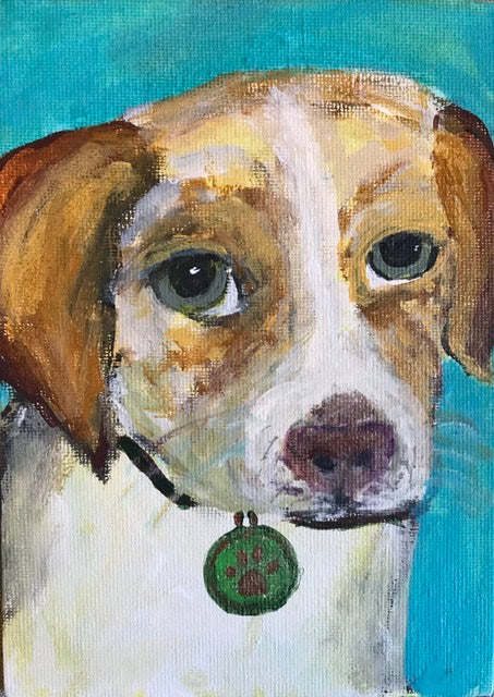 Little Lab 5” x 7”