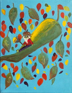 Leaf Rider 11”x14”