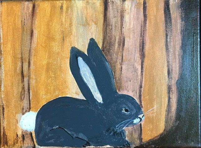 Woodland Bunny 9” x 12”