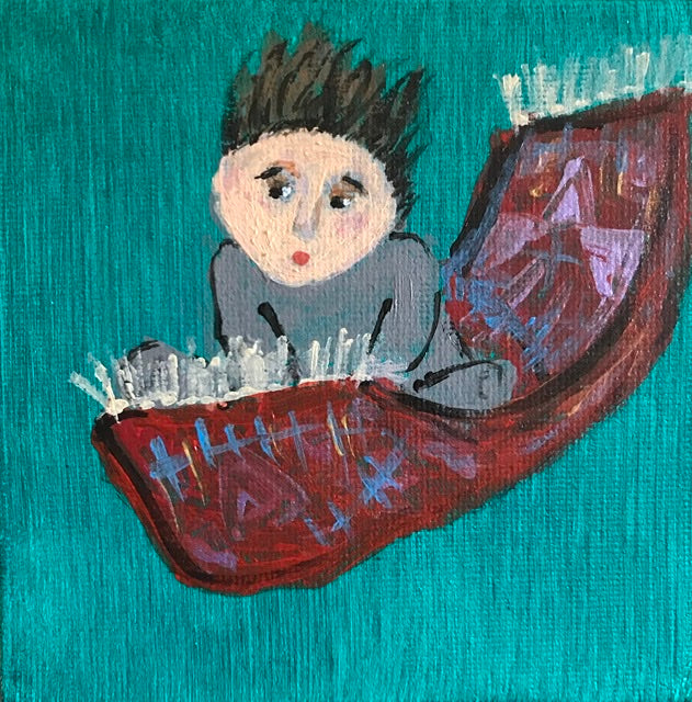 Take a Ride 4” x 4”