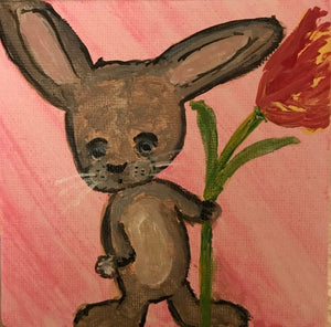 One Bun 4” x 4”
