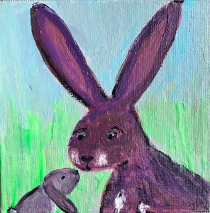 I Look Up To You 4” x 4”