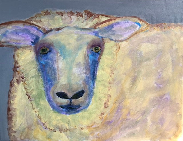 Imaginary Sheep 11”x14”