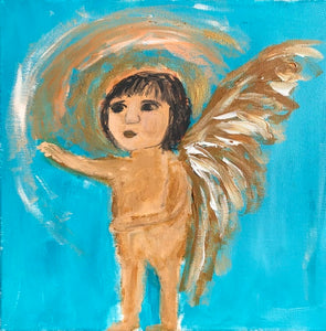 Angel Eta 10” x 10”