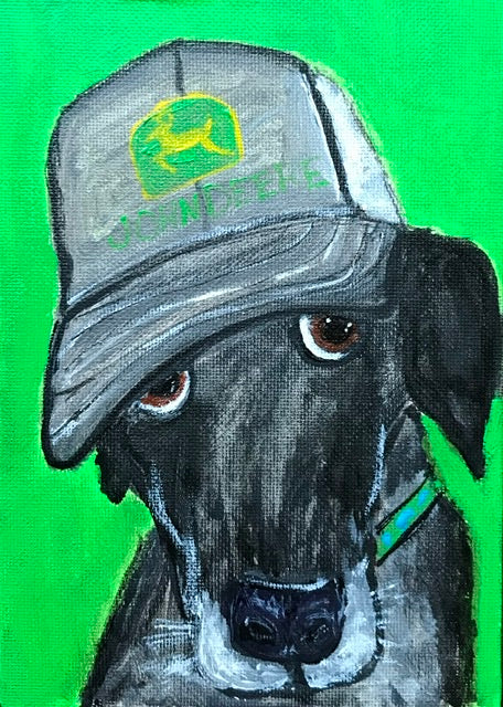 Farm Girl 5” x 7”