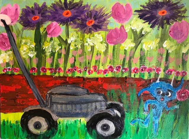 Runaway 9” x 12”
