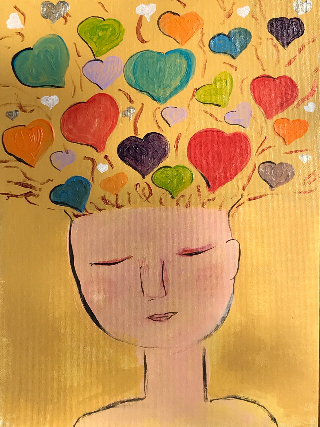Being Mindful 9”x12”