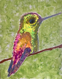 Humming Along 8” x 10”