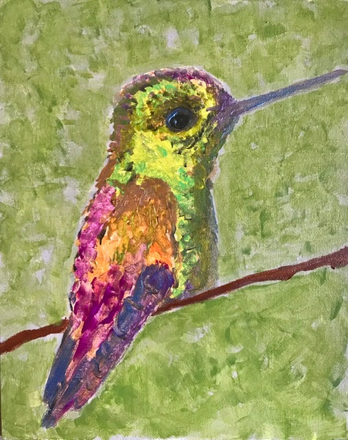 Humming Along 8” x 10”