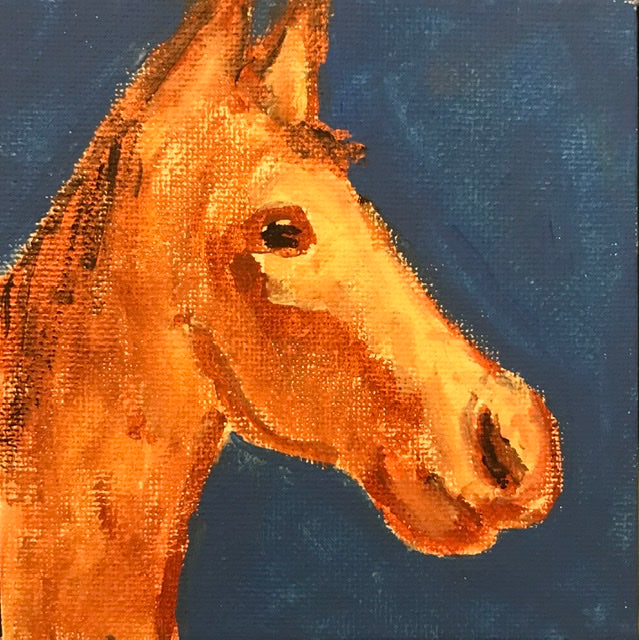 Handsome Fella 4” x 4”