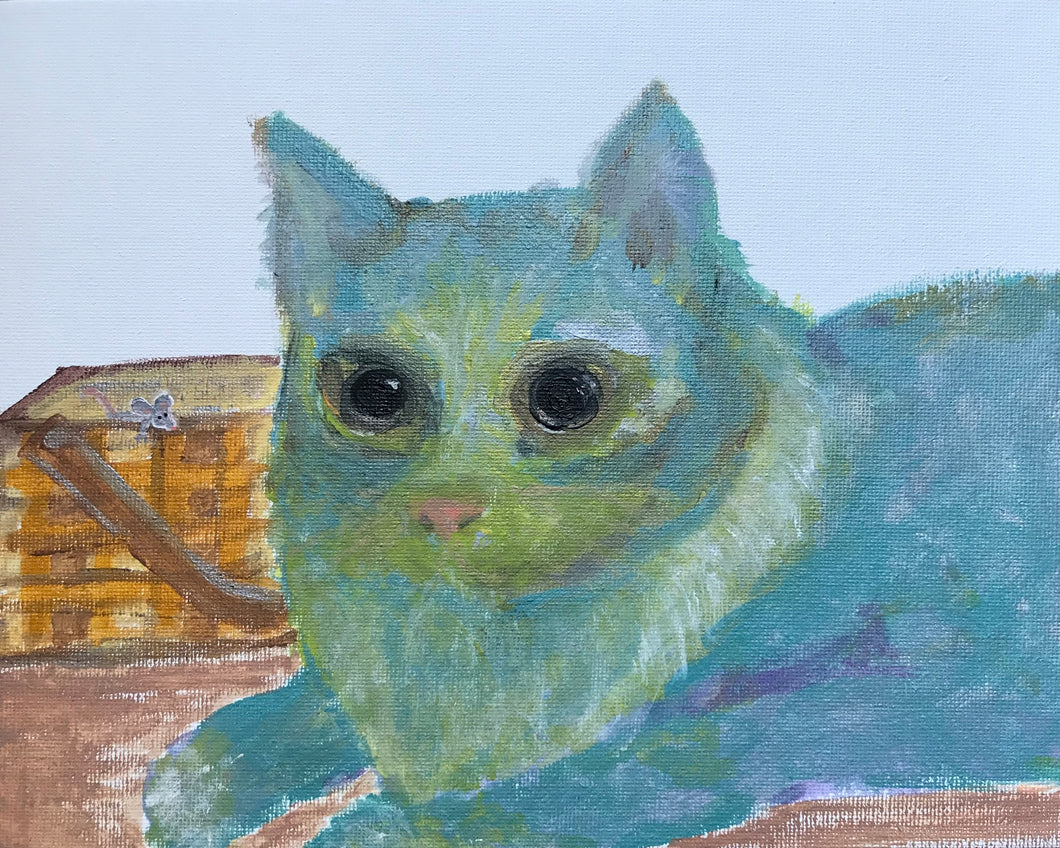 Pretty Kitty 8” x 10”