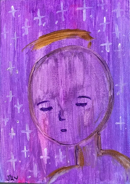 Star Child 5” x 7”