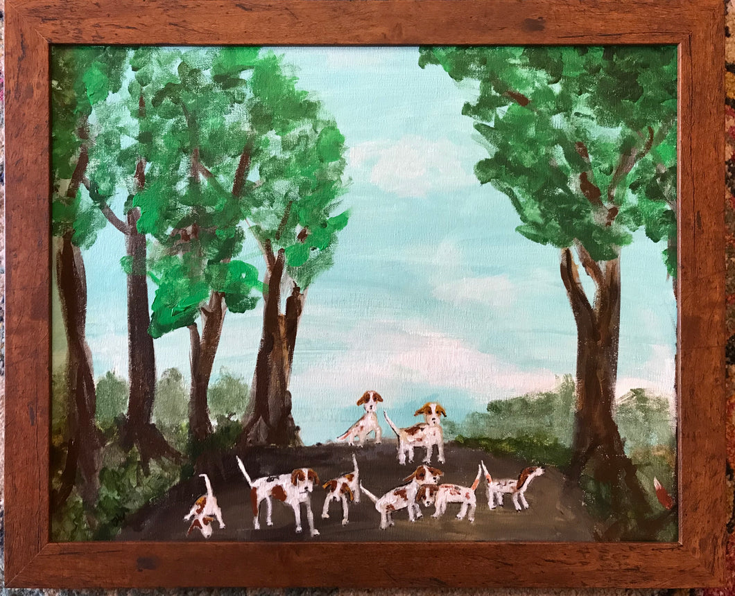 On the Trail 16” x 20”