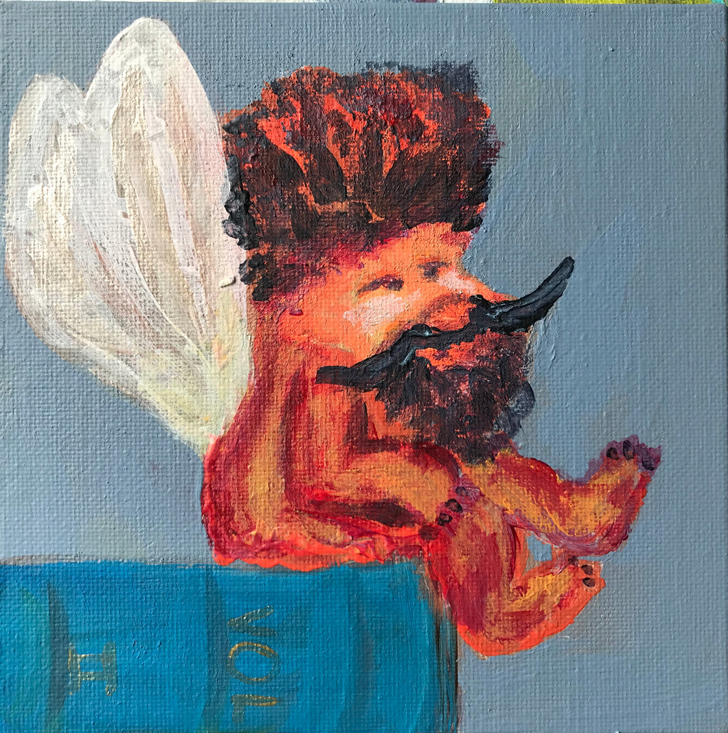 Book Fairy 6”x6”