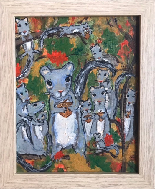 Squirrel Squad 8” x 10”