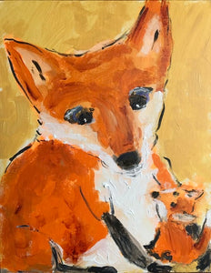 Foxy Mama 11” x 14”