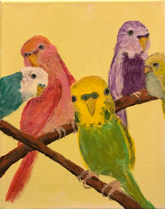 Some Budgie Loves You 8” x 10”
