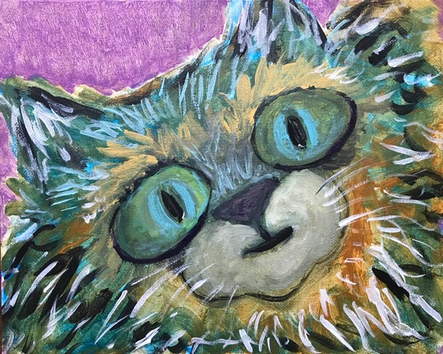 Caught Your Attention 8” x 10”