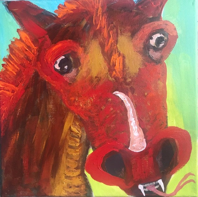No Name Dragon 10” x 10”