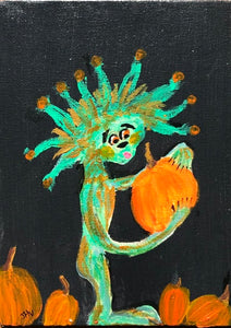 Pumpkin Eater 5”x7”