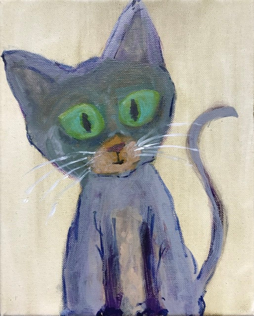 Imaginary Kitten 8” x 10”