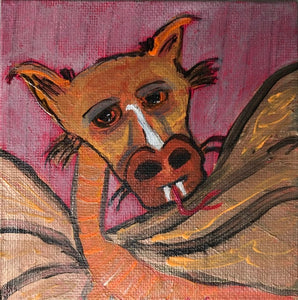 Oliver  4” x 4”